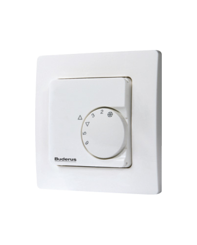 BUDERUS | Logafloor Raumthermostat Unterputz | kabelgebunden | 230 V ➔ www.klimaworld.com