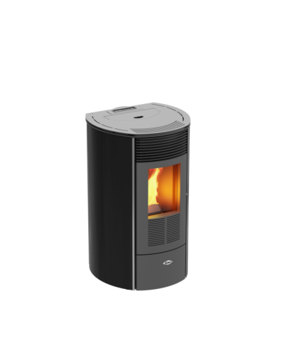 Kalor Redonda Glass Mod 8 in schwarz < klimawrold.com