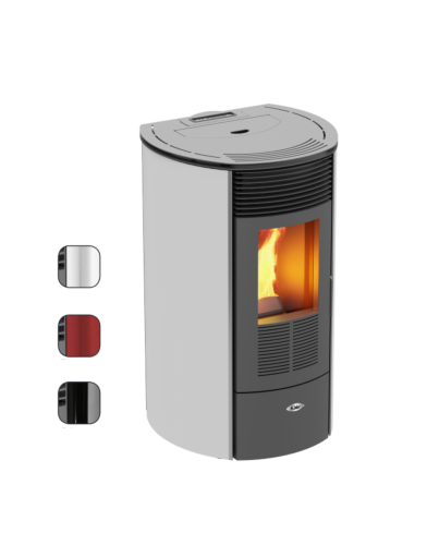 KALOR Pelletofen Redonda Glas Mod 10 Farbwahl | klimaworld.com