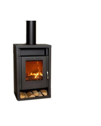 Warmuftkaminofen Asgård 2 Schwarz 5 kW Aduro 