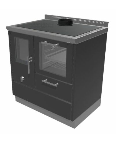 Holzherd Beistellherd KE80W KitchenKamin 