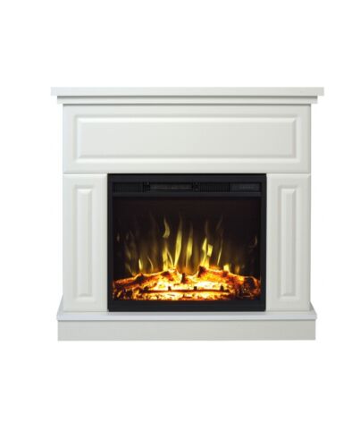 Aflamo LED Standkamin | Kemi weiss