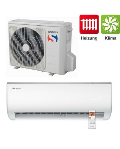 Klimaanlage Sinclair Monosplit Inverter System Kite ASH-09AIK 3,5kW