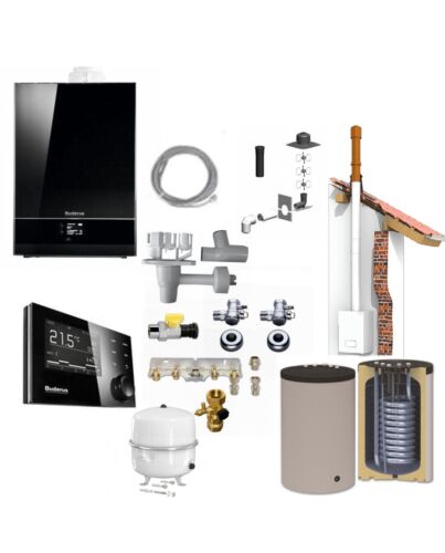 Buderus Gasheizung Logamax plus GB192i Komplettpaket