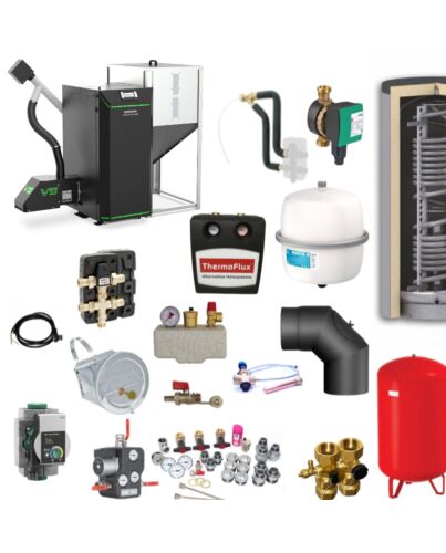 Kostrzewa Pelletkessel | Twin Bio Luxury 16 kW | Komplettset 5