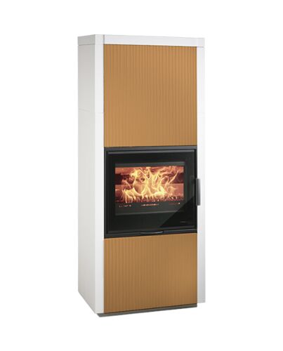 Haas + Sohn | Kaminbausatz Levi Easy | Design vertikal| 8kW