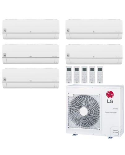LG Multisplit Klimaanlage Wandgerät oder Deckenkassette 1x2,1+4x2,5kW