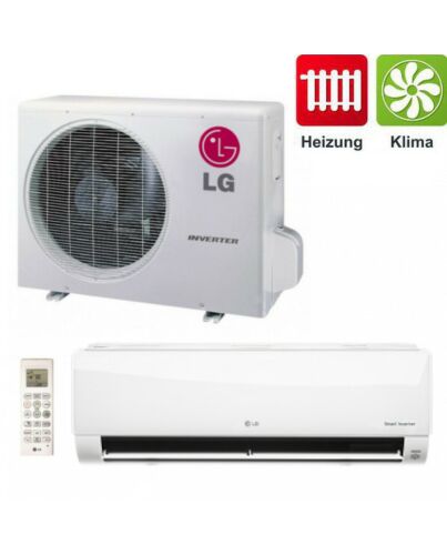 LG Splitklimagerät Delux Smart D09RN Inverter SET 2,5 kW 
