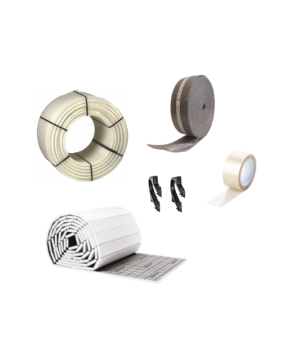 BUDERUS | Logafloor Fußbodenheizung Paket Tackersystem Basic | 80 m² ➔ www.klimaworld.com