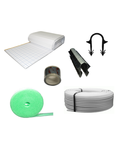 Maincor | Fußbodenheizung Tackersystem Basic Set | 15 VA | 80 m² | www.klimaworld.com