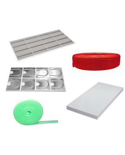 Maincor | Fußbodenheizung Trockenbausystem Basic | 12,5 VA | 80 m² | www.klimaworld.com