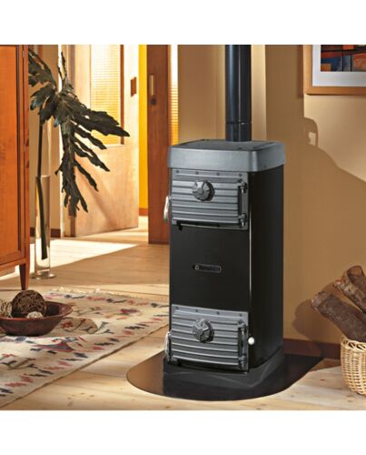 La Nordica Holzofen Werkstattofen | Major schwarz | 6,5 kW