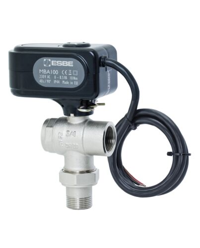 ESBE MBA135 3-Wege-Kugelhahn Außen- und Innengewinde