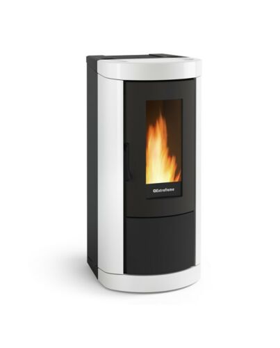 Extraflame Pelletofen Mietta Evo weiß