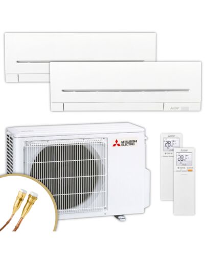 MITSUBISHI | Klima-Set MXZ/MSZ-AP | 2,5 kW + 2,5 kW | Quick-Connect