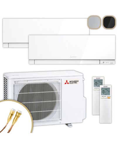 MITSUBISHI | Klima-Set MXZ/MSZ-EF | 2,5 kW + 3,5 kW | Quick-Connect