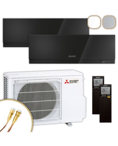 MITSUBISHI | Klima-Set MXZ/MSZ-EF | 2,5 kW + 2,5 kW | Quick-Connect