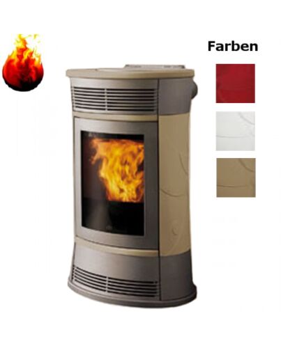 Pelletofen EdilKamin Cherie 11 kW mit Fernbedienung Simpaty Line