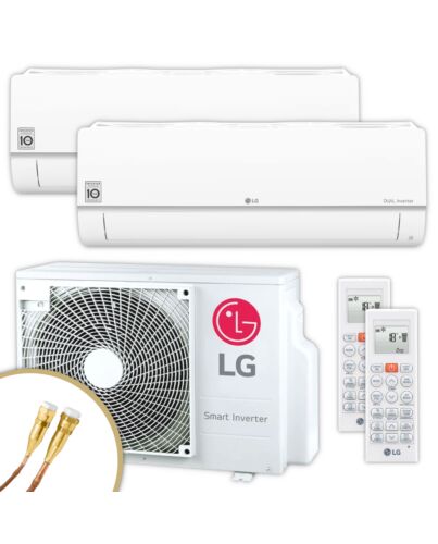 LG | Klimaanlagen-Set STANDARD PLUS | 3,5 kW + 3,5 kW | Quick-Connect 