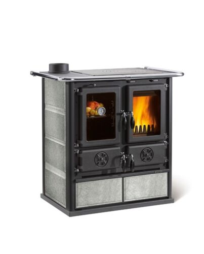 Küchenherd La Nordica Holzherd Sinisra BII Speckstein