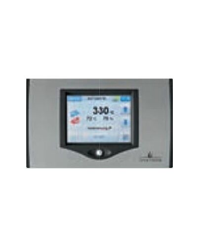 Spartherm Abbrandsteuerung S-Thermatik Global Edelstahl gewölbt