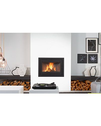 S75 Front Einbaukamin |Holzkamin 