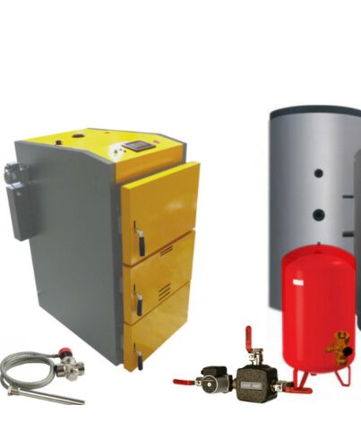 Santer Solar Holzvergaser Proburner 2.0 Komplettsystem 40 kW 1x2000L