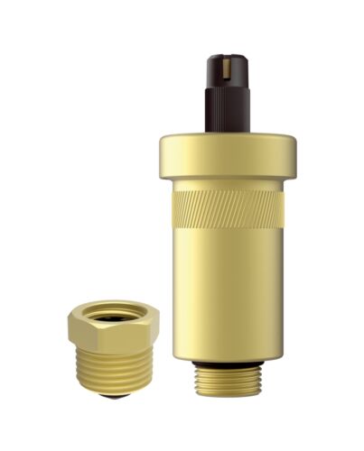 Afriso | Schnellentlüfter G3/8 mit Montageventil R1/2 VE25