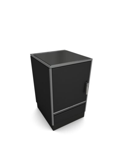 Glutos HH 03 G Holzherd in schwarz matt 7 kW | klimaworld.com