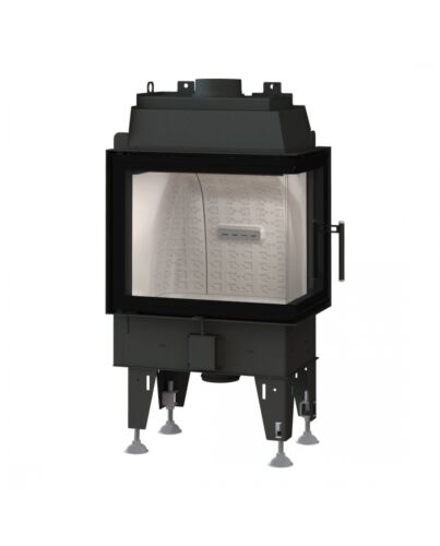 BeF Home Kamineinsatz Feel 7 CP mit 7 kW und Eckscheibe RECHTS | Klimaworld.com