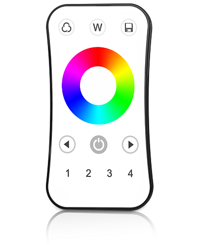 Sentiotec LED Fernbedienung mit 4 Zonen