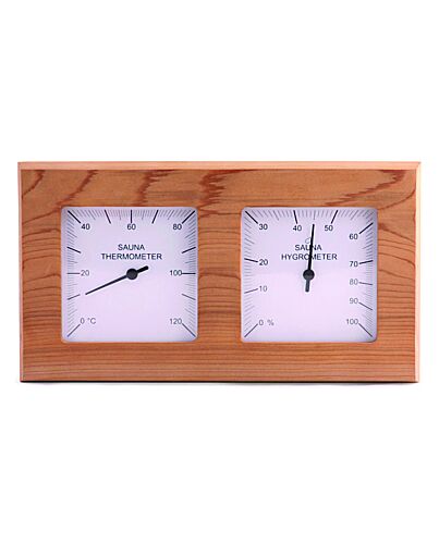 Sentiotec Thermo-Hygrometer, Red Cedar