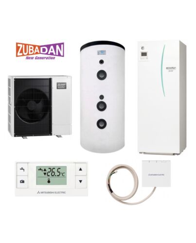 Mitsubishi | Heizungs-Set 201 | Split | Speichermodul | 8,0 kW