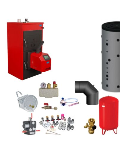 Attack Pellet-und Festbrennstoffkessel FD Pellet Komplettset 2