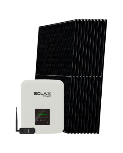 Solax Solaranlage 4 kW | kompl. Set  | 10x 380 W Solarmodule | 3 Ph.