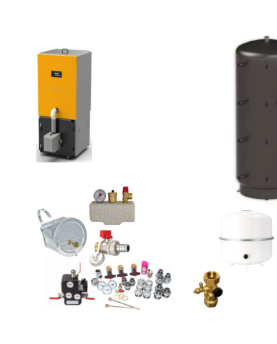 Santer Solar Pelletkessel SSP Pellets 10 kW Komplettset 2