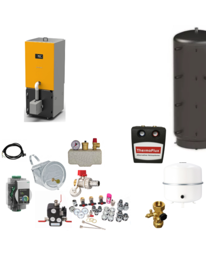 Santer Solar Pelletkessel SSP 10 kW | Komplettset 3