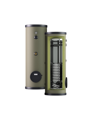 ThermoFlux Warmwasserspeicher TES-1WT 200 | Edelstahl | 1 WT ➔ www.klimaworld.com