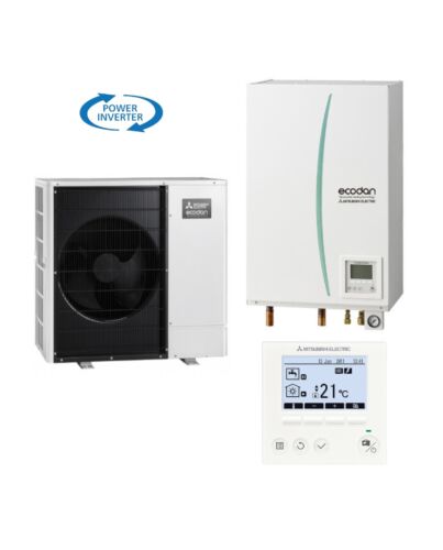 Mitsubishi | Wärmepumpen-Set 7.7 | Monoblock | Hydromodul | 8,5 kW