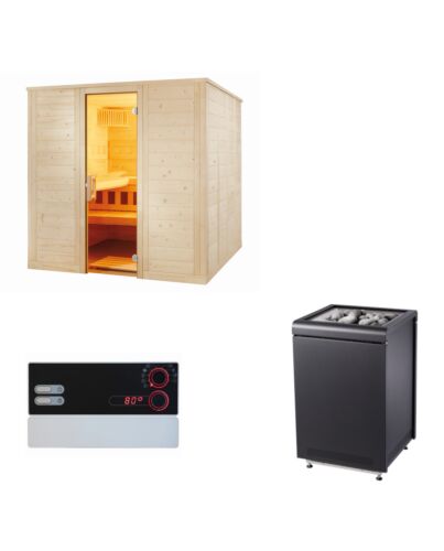 Sentiotec Sauna Komplettset Wellfun Large | Klimaworld