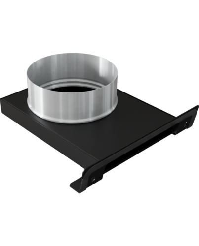 Kratki Außenlufteingang Ø 100 mm für Kaminbausatz Simple Box ➔ www.klimaworld.com