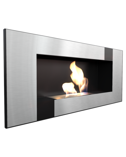 Kratki Biokamin Delta 2 | schwarz Quadrat | DELTA2/CZANRY/QUBE/TUV