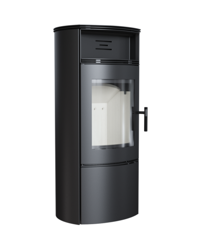 Kratki Kaminofen Falcon 9 W | mit Warmhaltefach | 10 kW | FALCON/W ➔ www.klimaworld.com