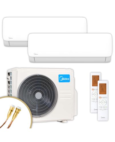 MIDEA | Klima-Set XTREME SAVE LITE | 2,8 kW + 2,8 kW | Quick-Connect