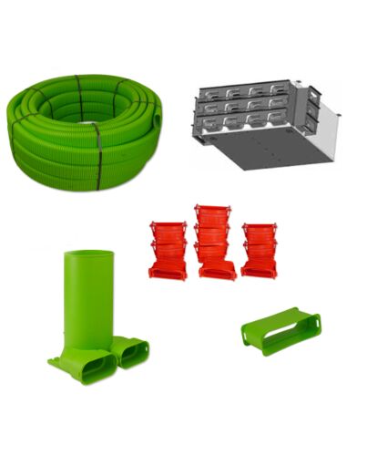 Wolf Zubehörpaket Rohbau für CWL-F-300 DN160