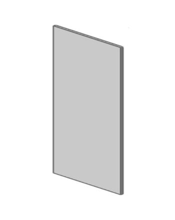 TermaTech | Seitenglas für Kaminofen TT10G | gerade