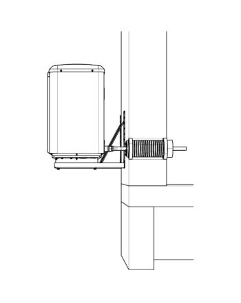 WOLF | Set Wanddurchführung für CHA | DN160/25 | 2075161