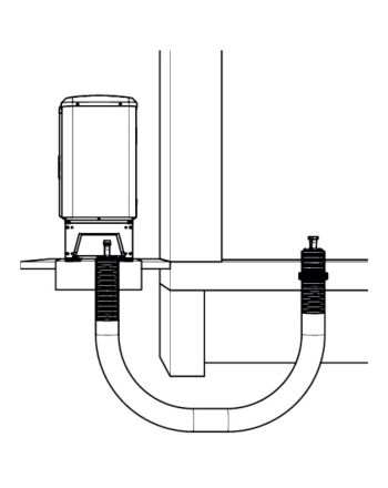 WOLF | Set Bodendurchführung für CHA | DN200/40 | 10 Meter | 9147999