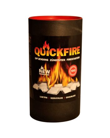 TermaTech | Anzünder QuickFire | 1 Packung mit 100 Stück