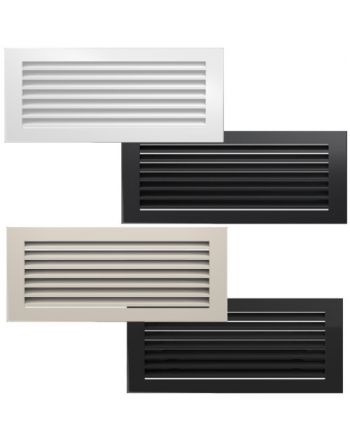 Kamin Lüftungsgitter Luftgitter Lamellengitter 17x49cm